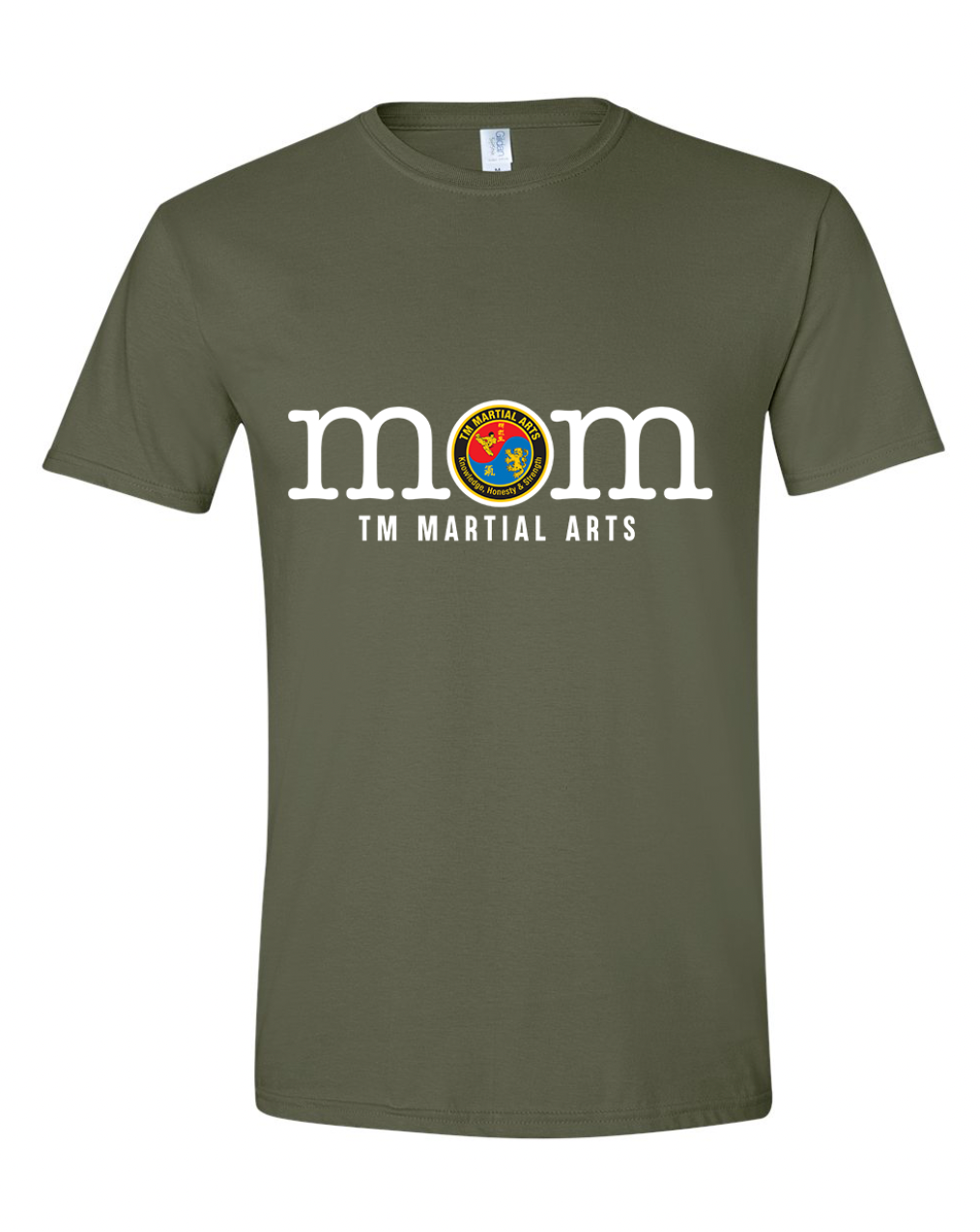TM Mom Logo Cotton Short Sleeve Shirt