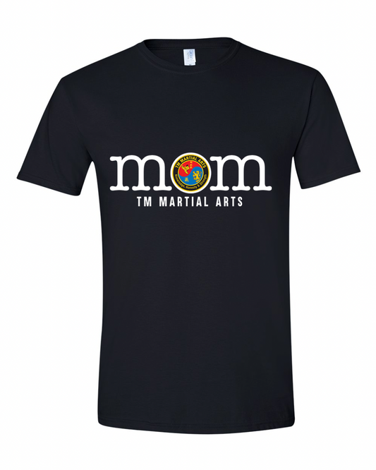 TM Mom Logo Cotton Short Sleeve Shirt