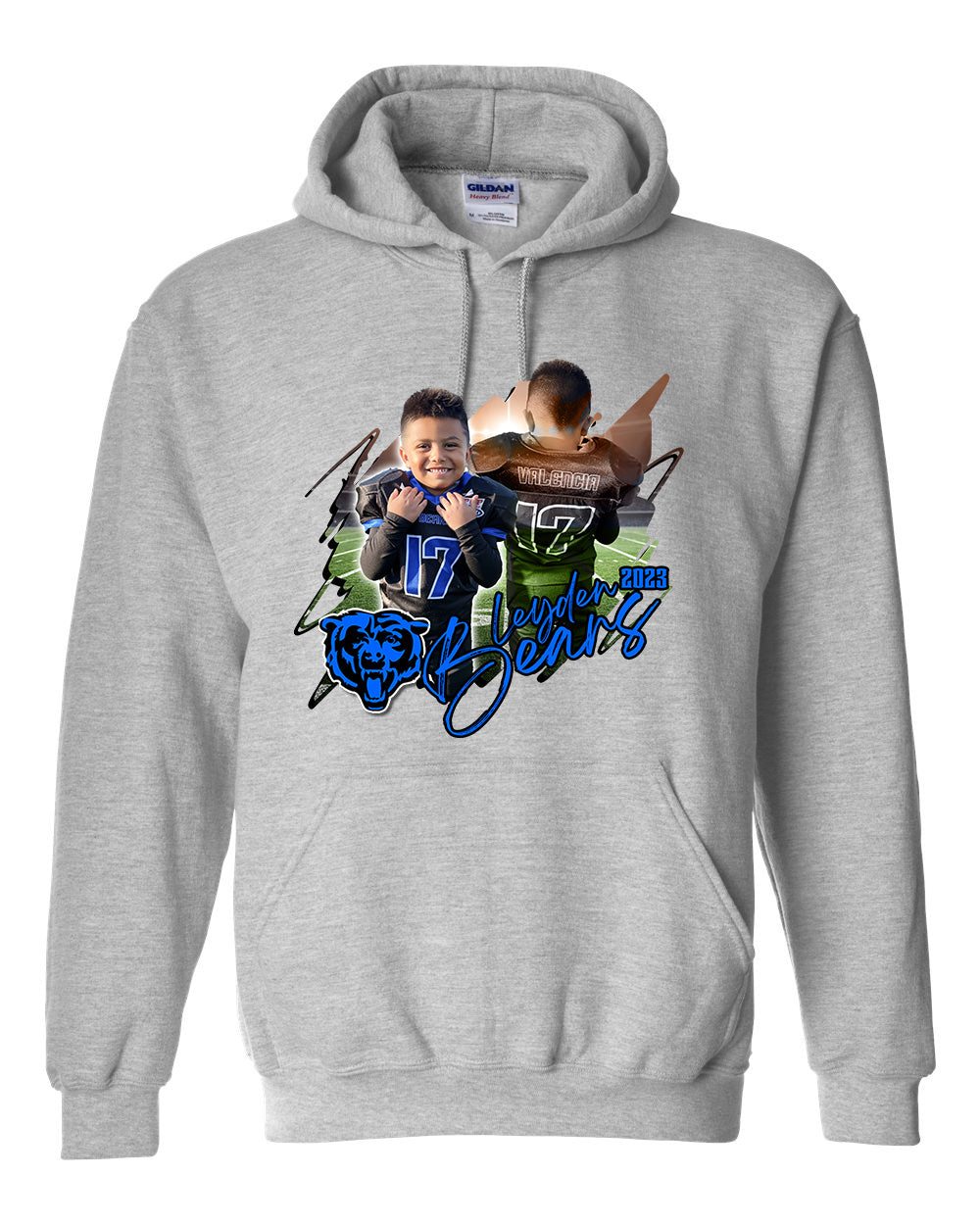 Leyden Bears Cotton Hoodie