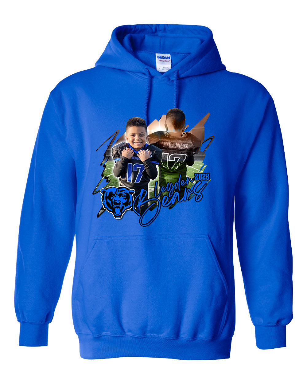 Leyden Bears Cotton Hoodie