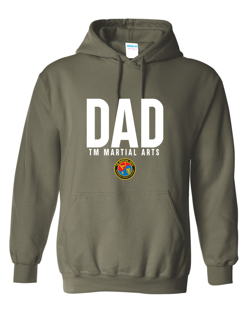 TM Dad Logo TM Cotton Hoodie