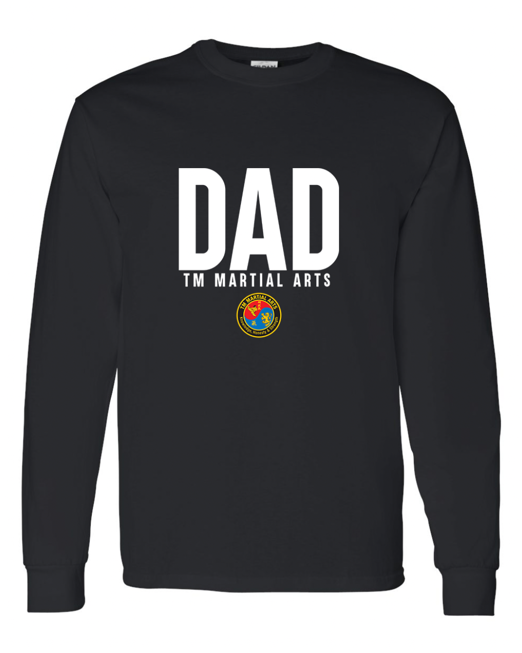 TM Dad Logo TM Cotton Long Sleeve Shirt
