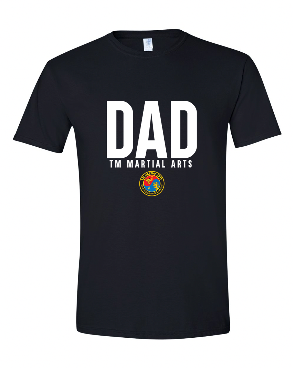 TM Dad Logo TM Cotton Short Sleeve Shirt
