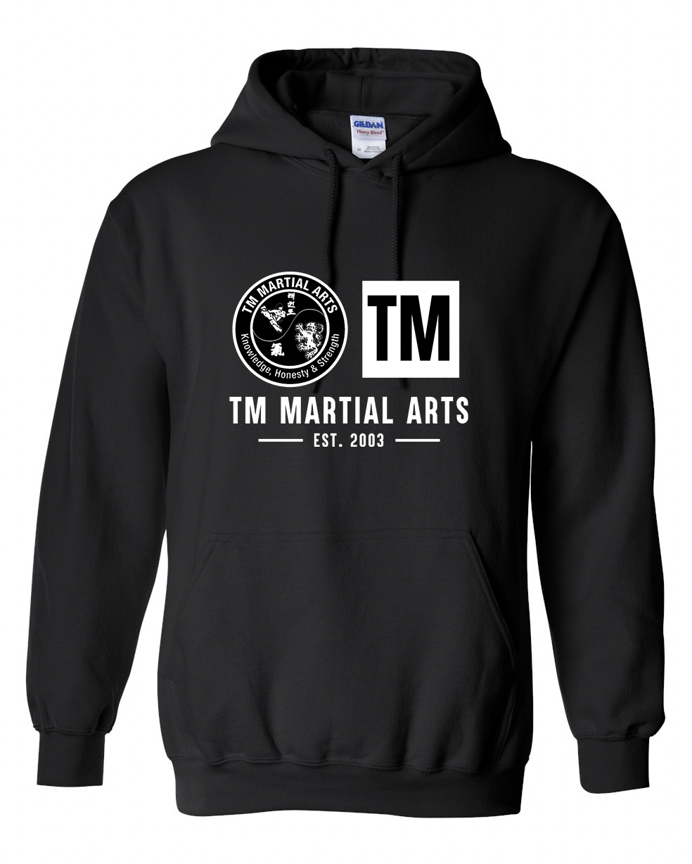 TM Black & White Logo TM Cotton Hoodie