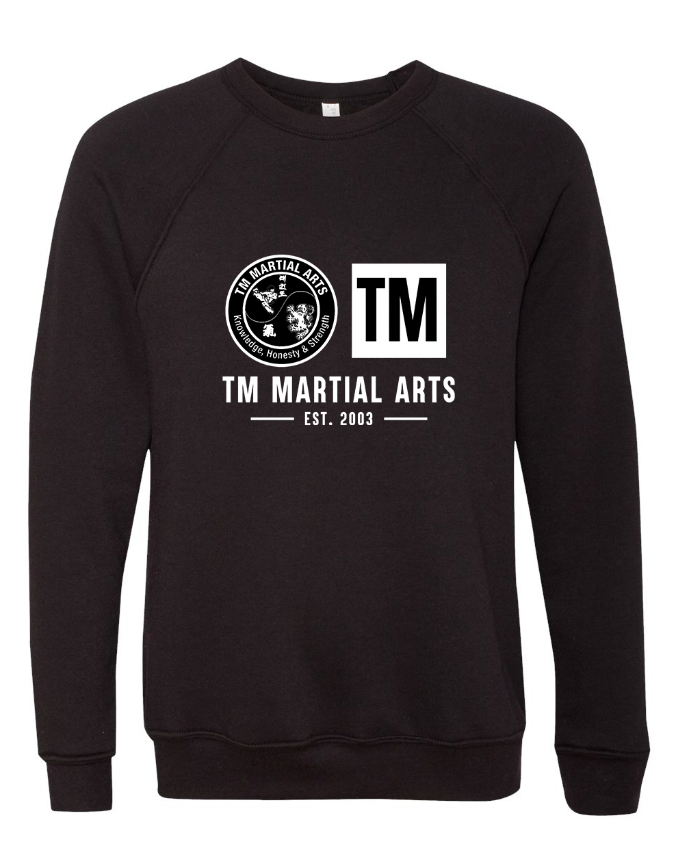 TM Black & White Logo TM Cotton Sweatshirt