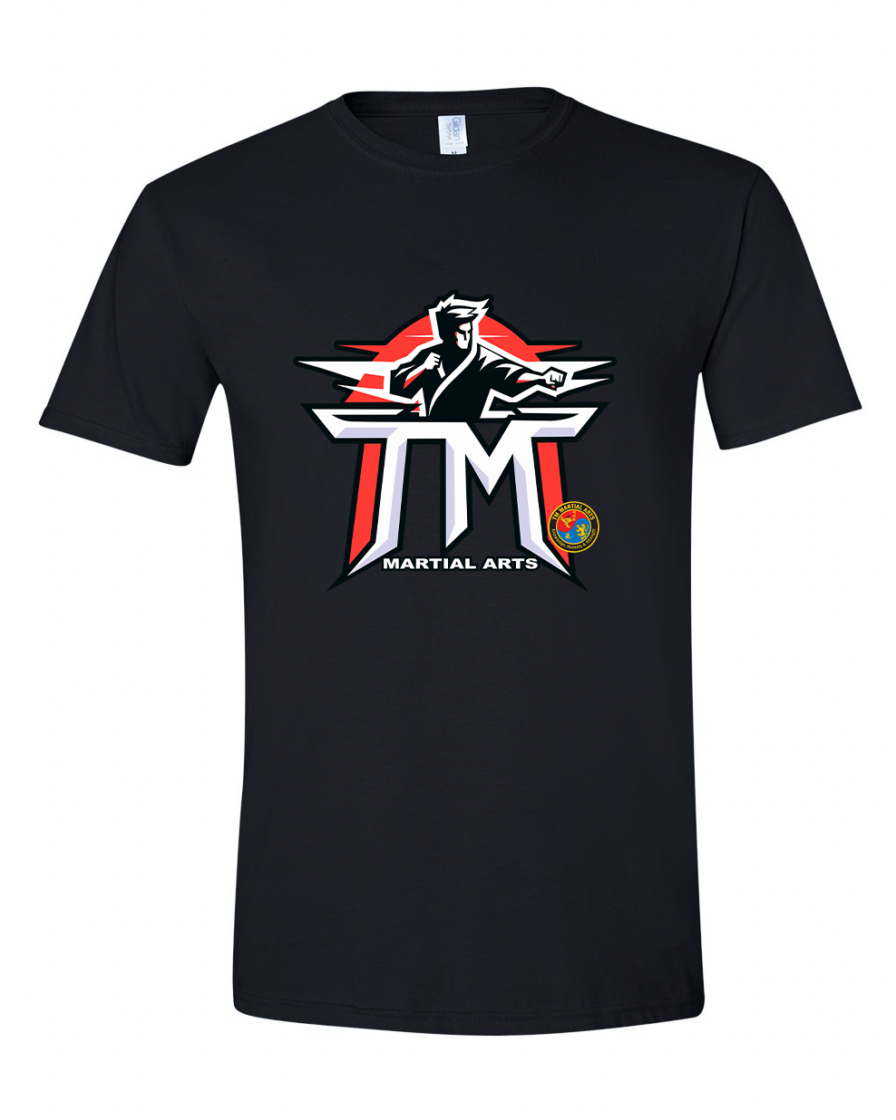 TM Male Logo Cotton Short Sleeve Shirt