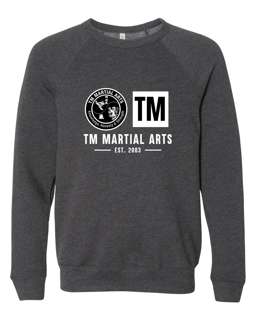 TM Black & White Logo TM Cotton Sweatshirt