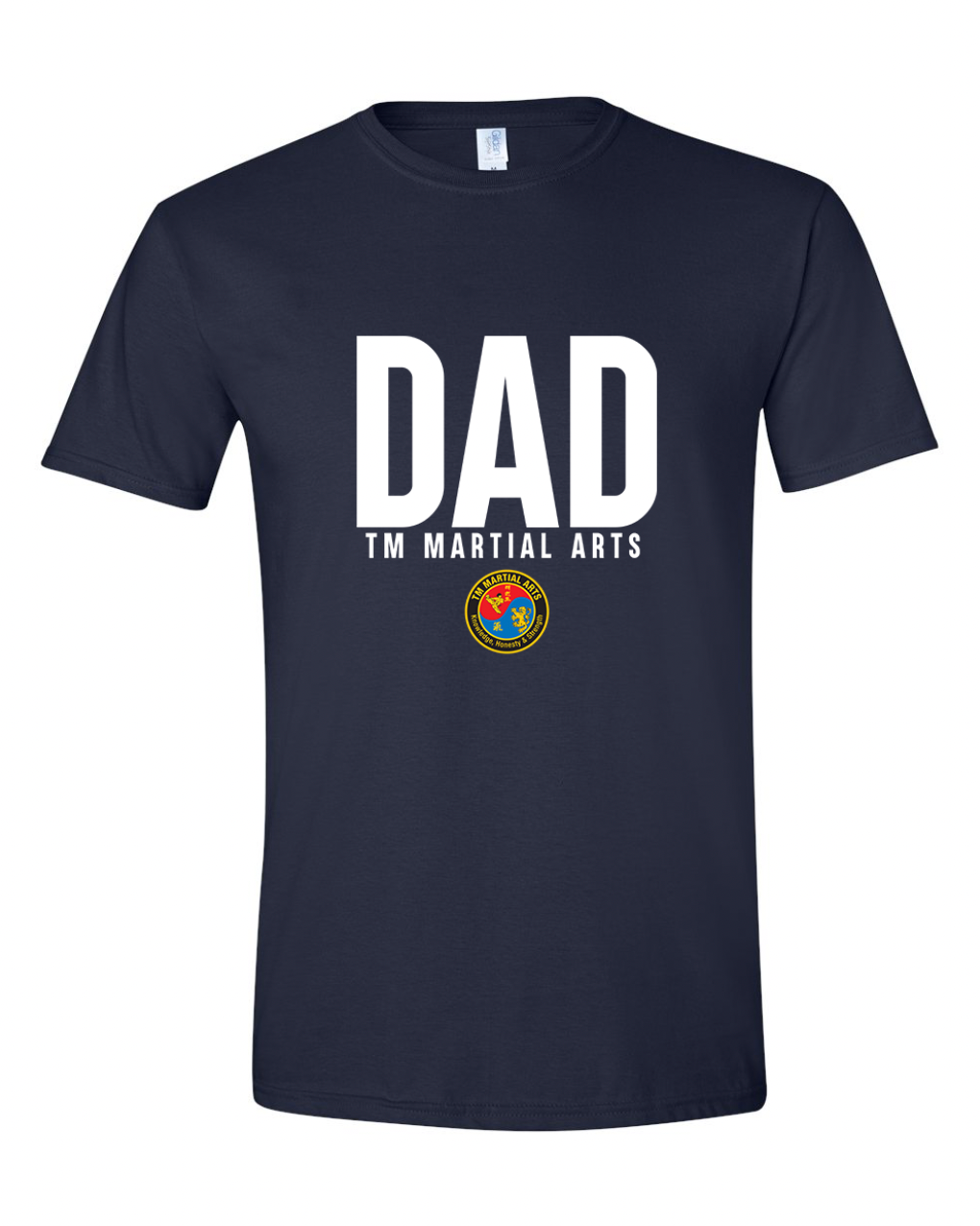 TM Dad Logo TM Cotton Short Sleeve Shirt