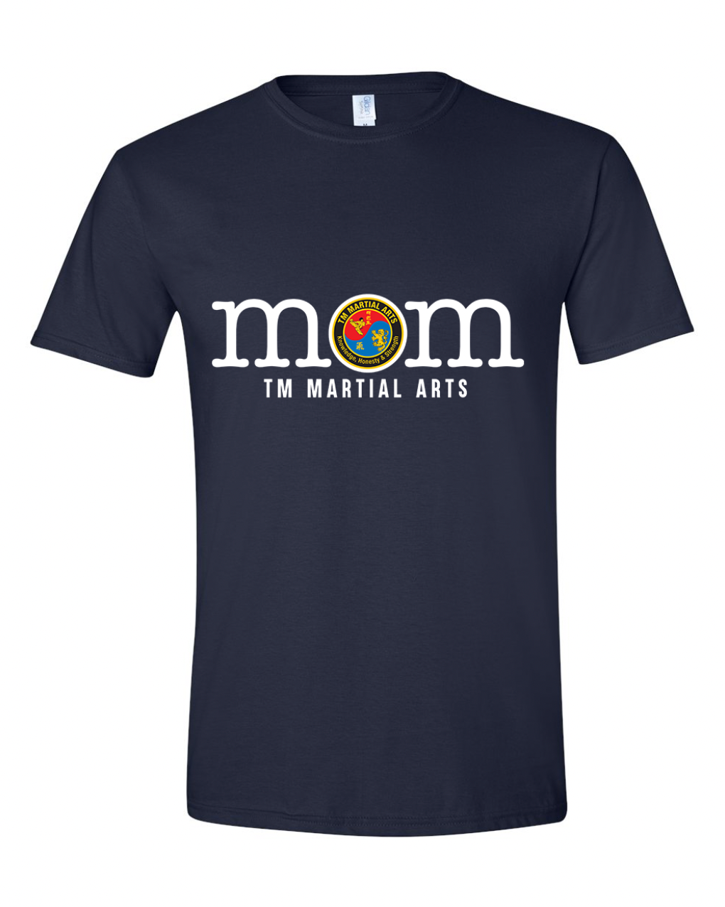 TM Mom Logo Cotton Short Sleeve Shirt