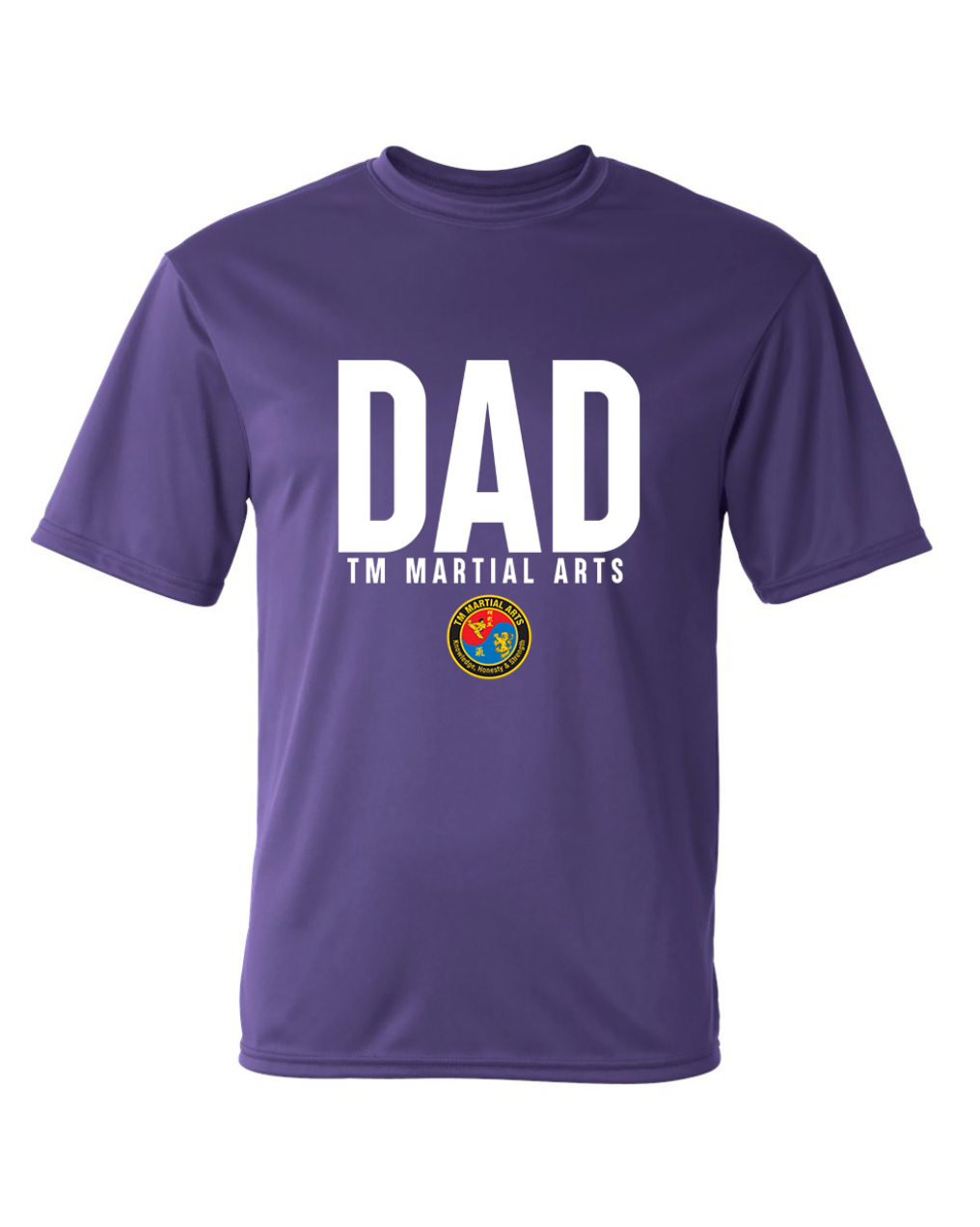 TM Dad Logo TM Dri Fit Short Sleeve Shirt