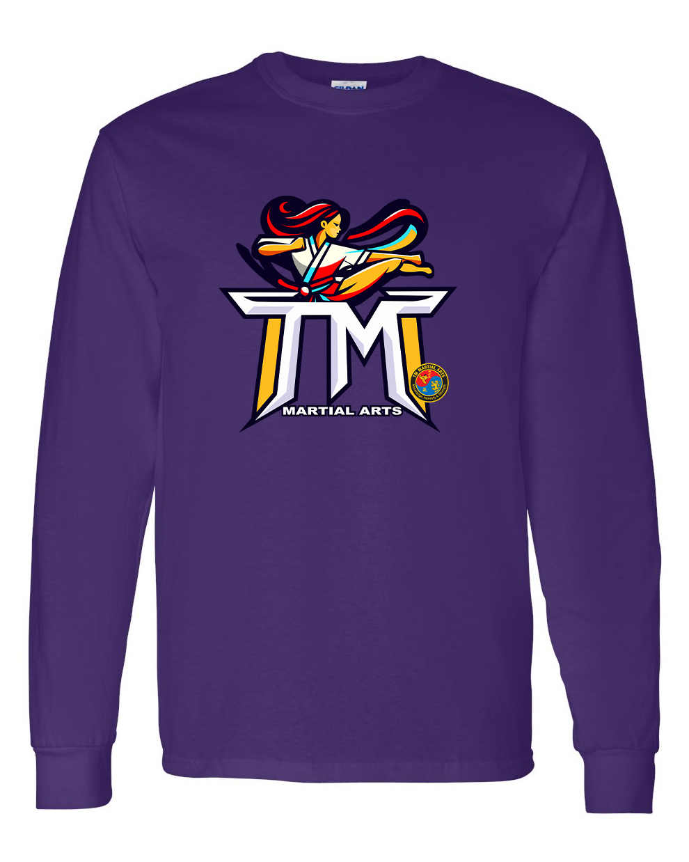 TM Female Logo TM Cotton Long Sleeve Shirt