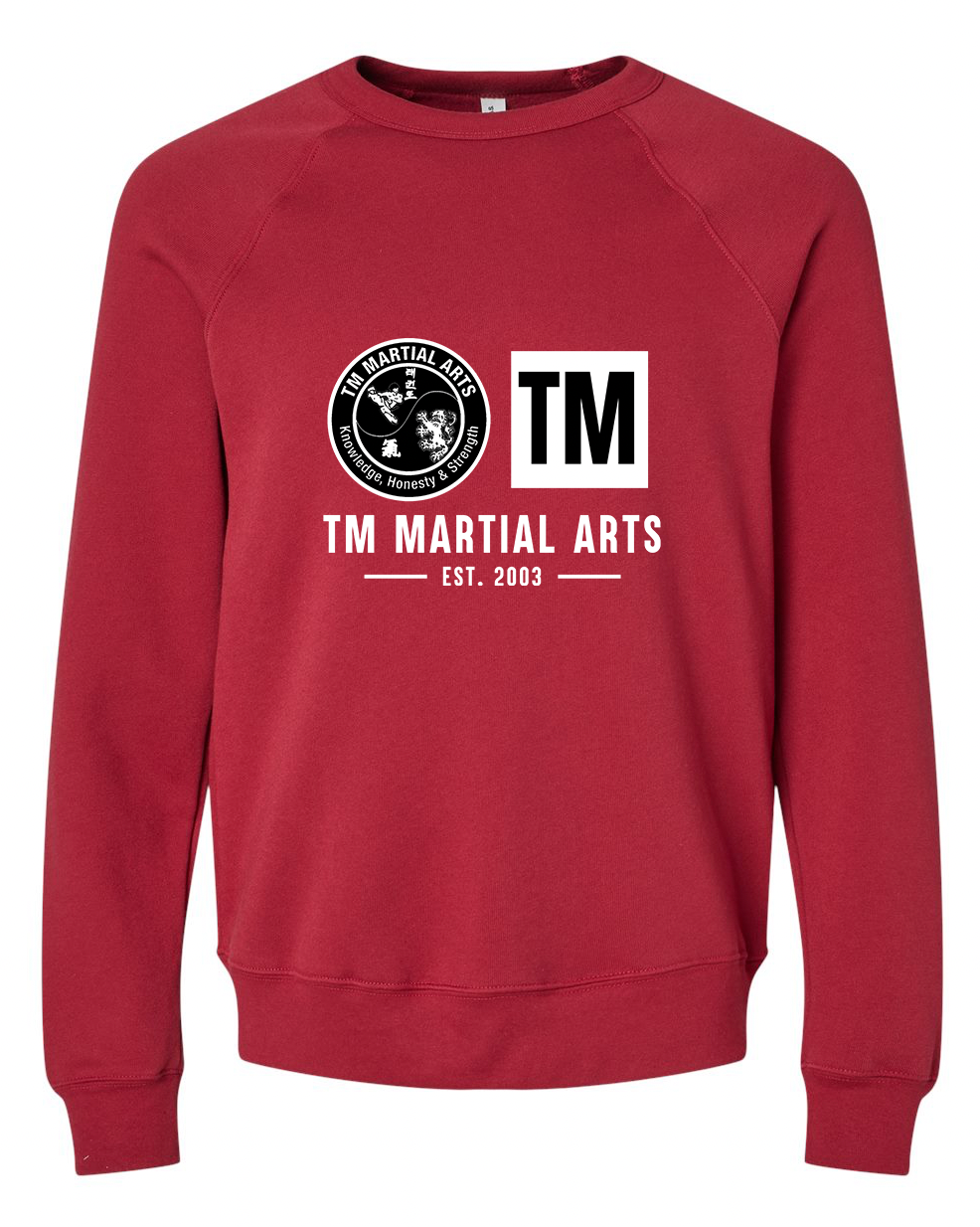 TM Black & White Logo TM Cotton Sweatshirt
