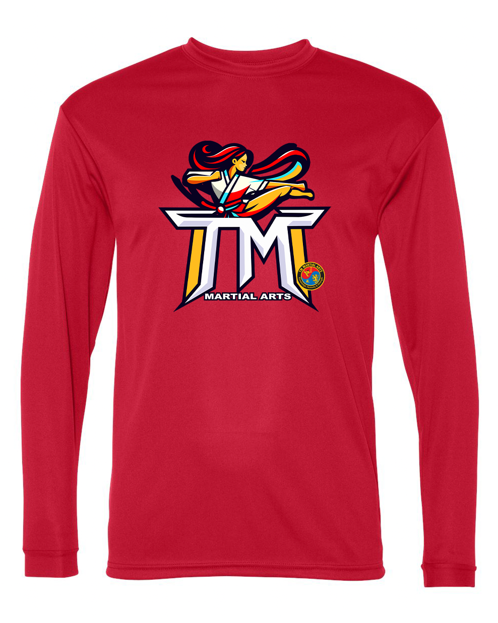 TM Female Logo TM Dri Fit Long Sleeve Shirt
