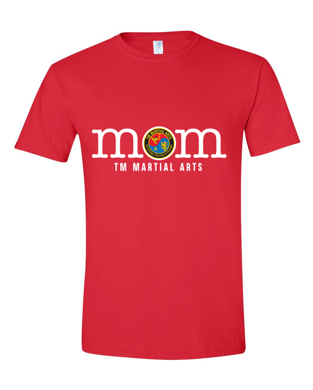 TM Mom Logo Cotton Short Sleeve Shirt