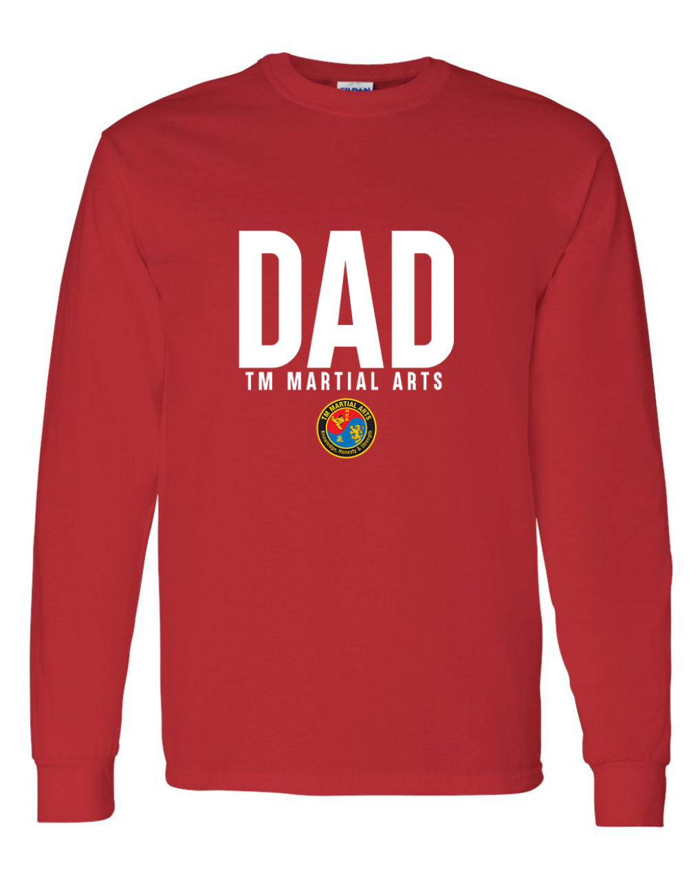 TM Dad Logo TM Cotton Long Sleeve Shirt