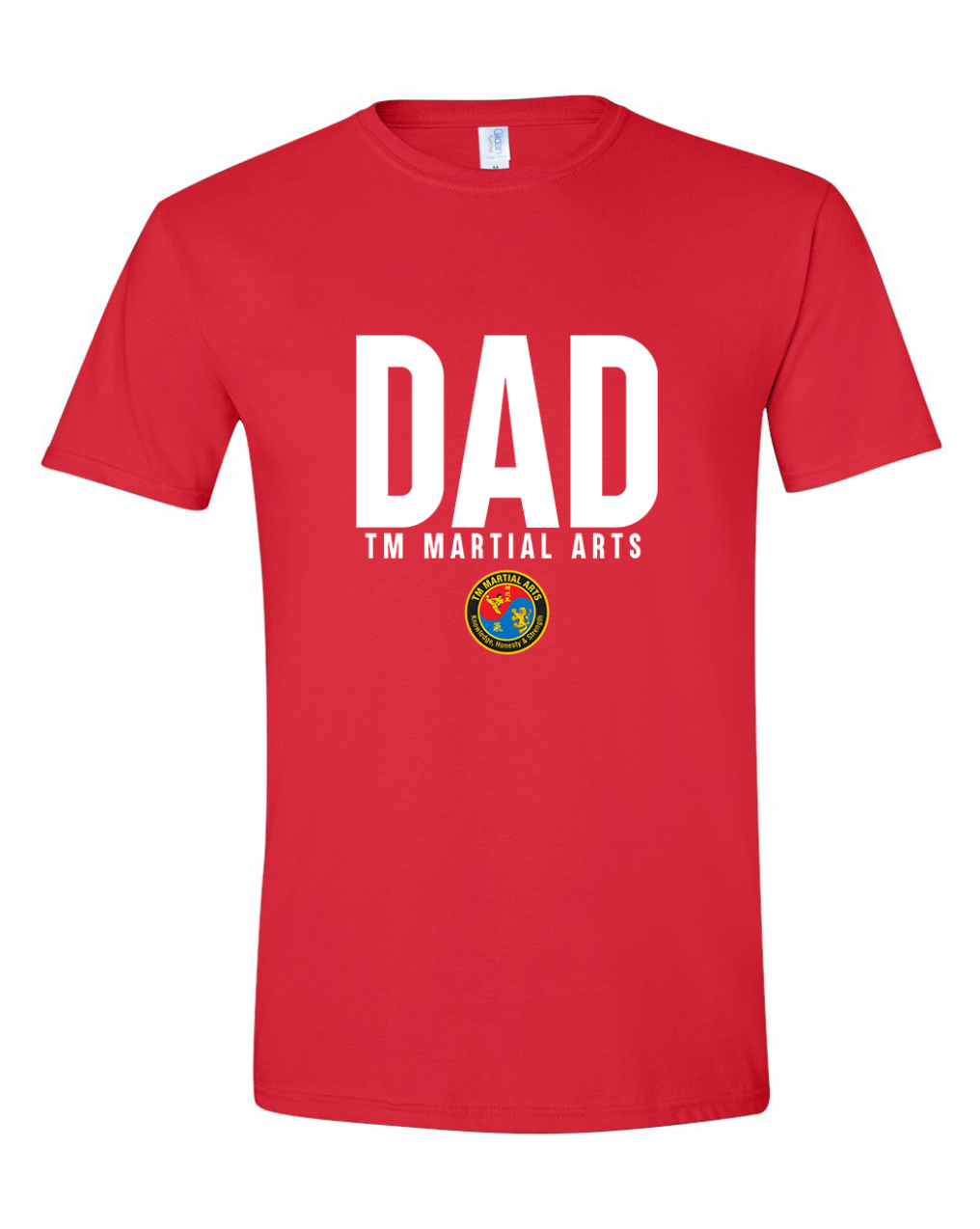 TM Dad Logo TM Cotton Short Sleeve Shirt