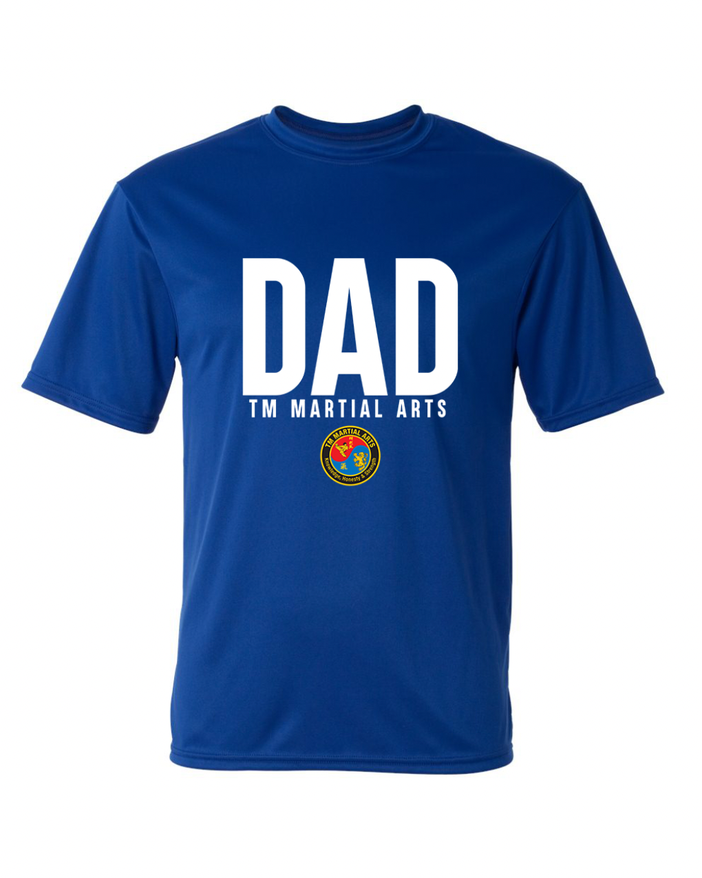 TM Dad Logo TM Dri Fit Short Sleeve Shirt