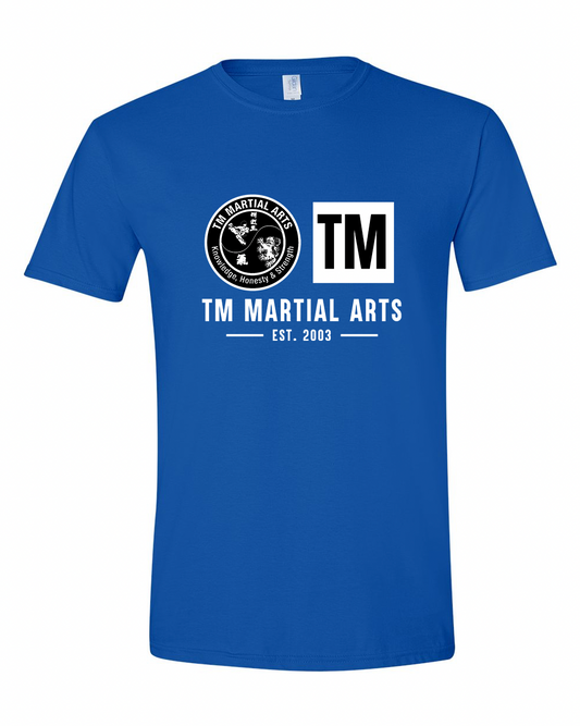 TM Black & White Logo TM Cotton Short Sleeve Shirt