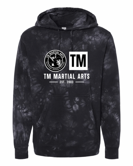 TM Black & White Logo TM Tie Dye Hoodie