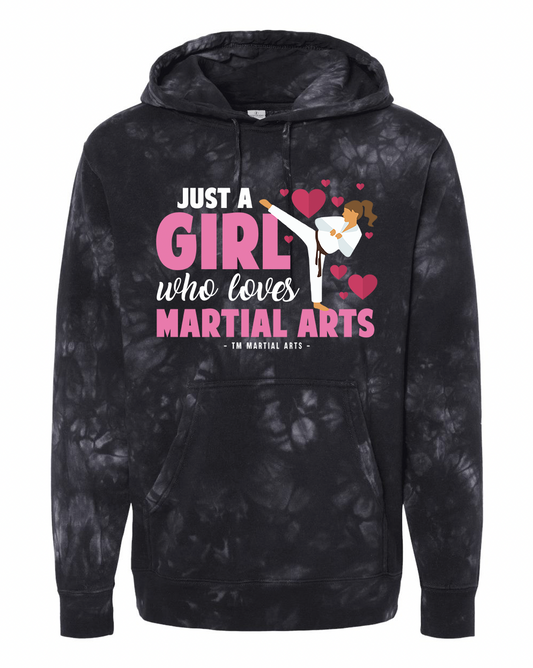 TM Girl Logo TM Tie Dye Hoodie