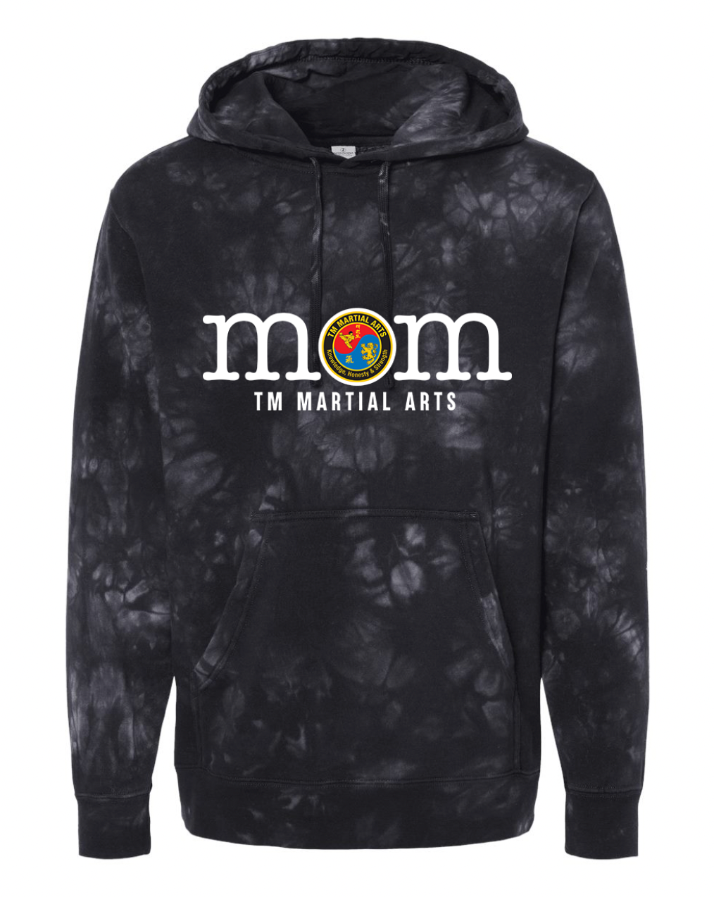 TM Mom Logo TM Tie Dye Hoodie